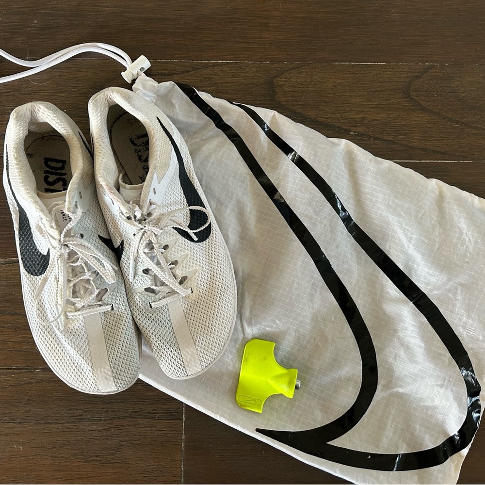 Nike Rival Distance track shoes with matching bag
